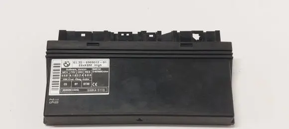 BMW 5 E60 E61 Comfort/convenience module 6969012 5WK49110 610324000