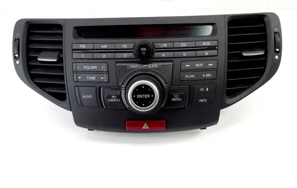Honda Accord Radio/CD/DVD/GPS head unit 39050TL0G01 77615TL0A