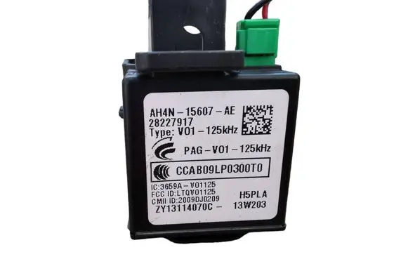 Volvo V40 Ignition key card reader AH4N15607AE 28227917 CCAB09LP0300T0