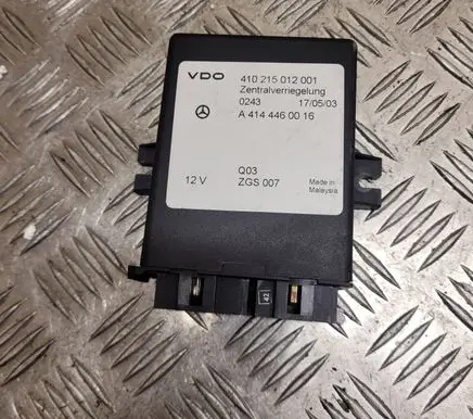 Mercedes-Benz Vaneo W414 Door central lock control unit/module A4144460016 410215012001