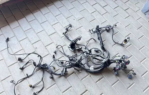 BMW 1 F40 Engine installation wiring loom 8678967 4B344138