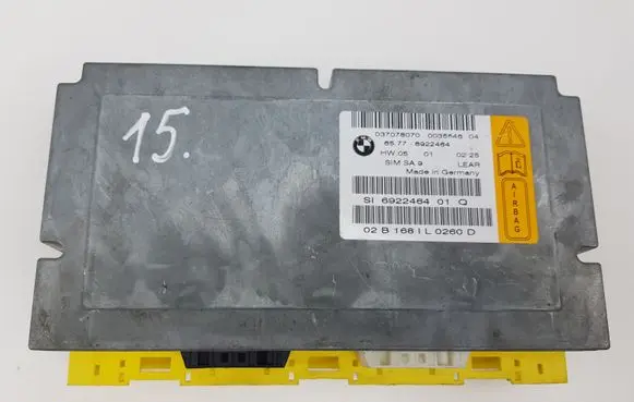 BMW 7 E65 E66 Airbag control unit/module 65776922464 6922464