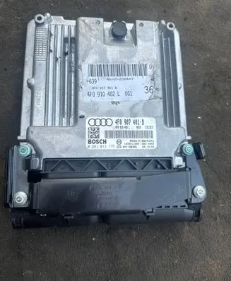 Audi A6 S6 C6 4F Engine control unit/module 4F0907401B 4F0910402L 0281013175