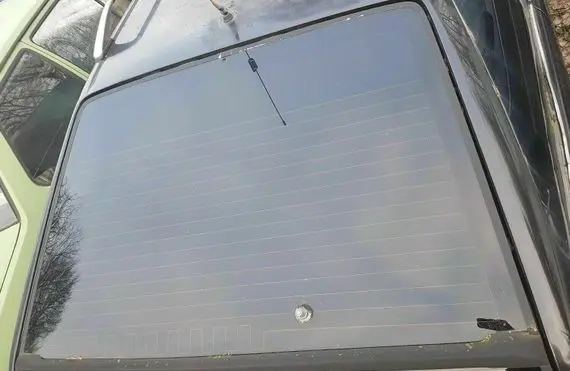 Audi 100 200 5000 C3 Rear windscreen/windshield window 445845051A