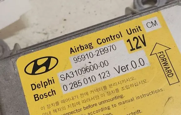 Hyundai Santa Fe Airbag control unit/module 959102B970 SA3109600 0285010123