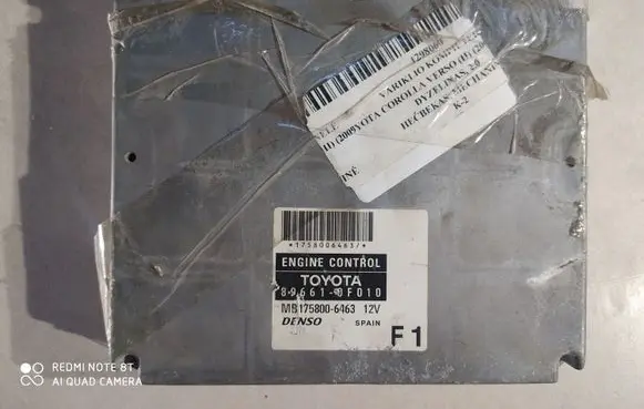Toyota Corolla Verso AR10 Engine control unit/module 896610F010