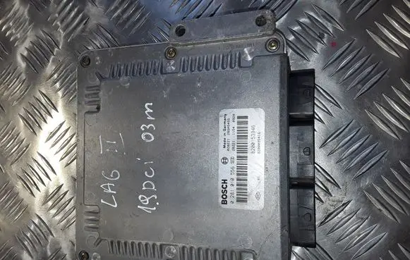 Renault Laguna II Engine control unit/module 0281010556 8200153946 8200095416