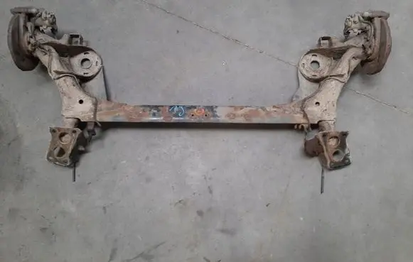 Audi A3 S3 8L Rear axle beam with reductor 1J0500051K