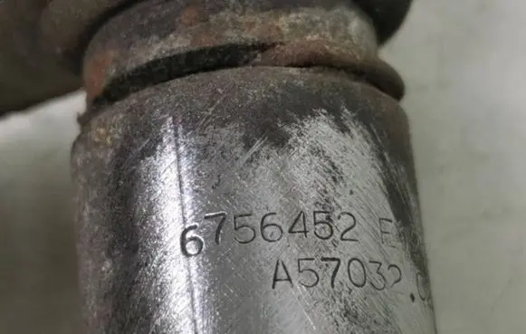 BMW 3 E90 E91 Clutch pipe/line 6756452 A57032
