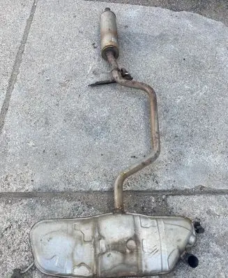 Volkswagen Jetta IV Muffler/silencer 1K0253211A 5010 1K0118