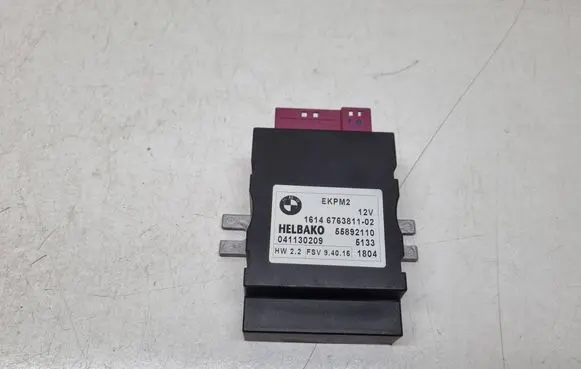 BMW 5 E60 E61 Fuel injection pump control unit/module 6763811 16146763811