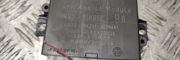 Jaguar XF X250 Parking PDC control unit/module 9W8315K866BB