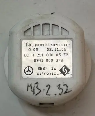 Mercedes-Benz C W203 Interior temperature sensor A2118300572 2941000378 2E871E