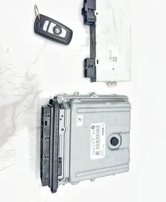 BMW 5 F10 F11 Engine ECU kit and lock set 8510643 0281016938 61359241973901