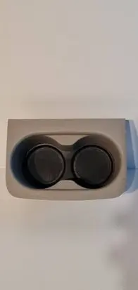 Cup holder front