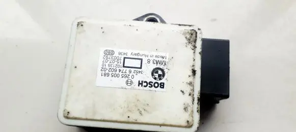 ESP acceleration yaw rate sensor