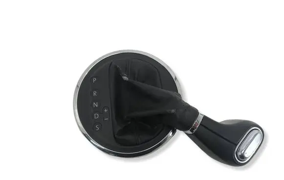 Volkswagen Multivan T5 Gear lever shifter trim leather/knob 7H5713203E 041104080352