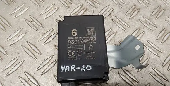 Toyota Yaris Tire pressure control unit 897600D060