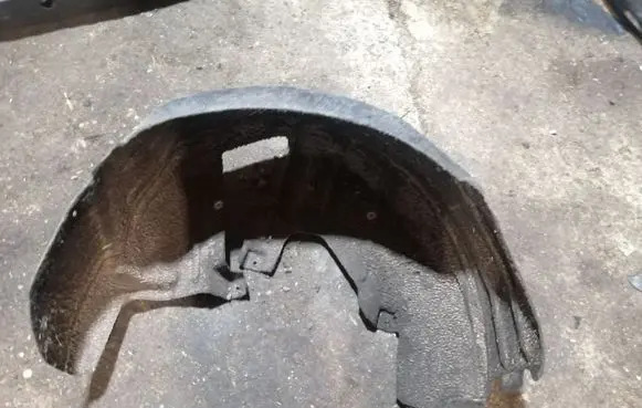 Ford B-MAX Rear arch fender liner splash guards
