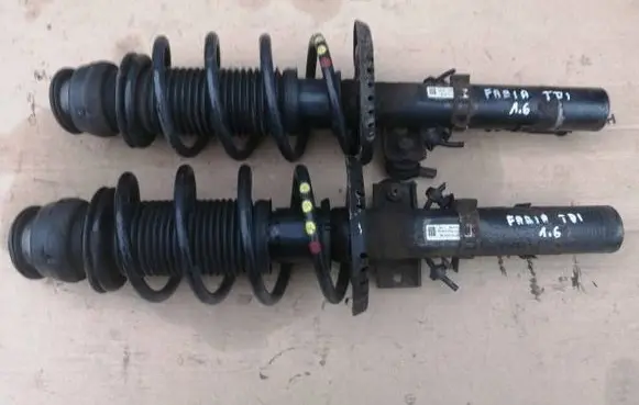 Skoda Fabia Mk2 (5J) Front shock absorber with coil spring