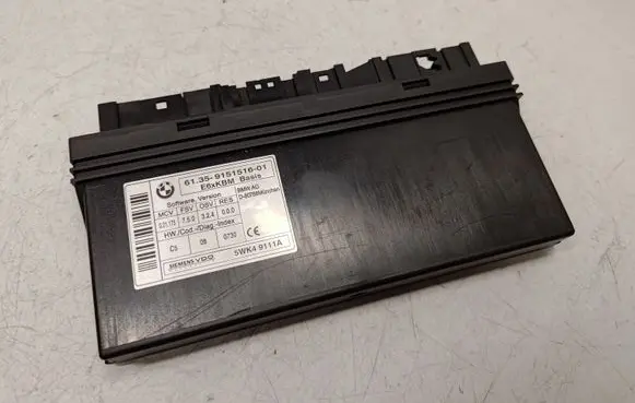 BMW 5 E60 E61 Central body control module 61359151516 61359168833 61359176069