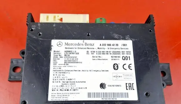 Mercedes-Benz S W222 Central body control module A2229004220