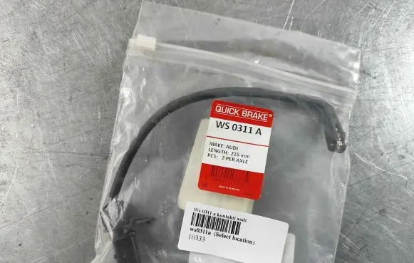Porsche Macan (95B) Brake pads wear sensor ws0311a