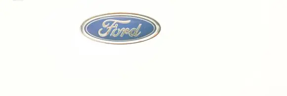 Ford Fiesta Manufacturer badge logo/emblem 
