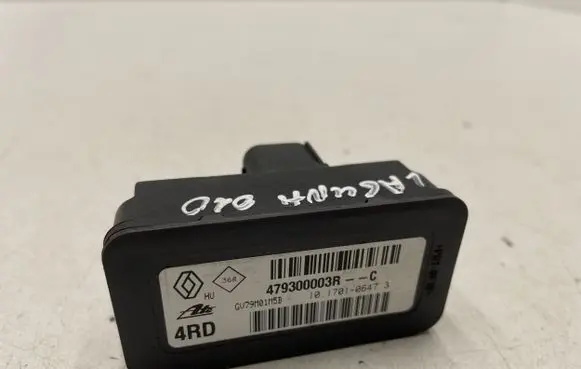 Renault Laguna III ESP acceleration yaw rate sensor 479300003R GV79M01M5B 10170106473