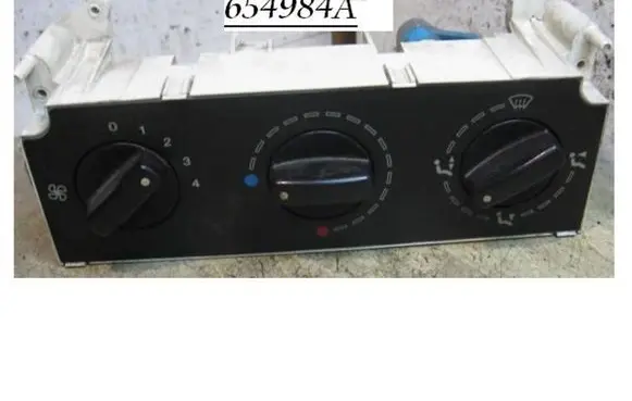 Citroen Berlingo Climate control unit 654984A