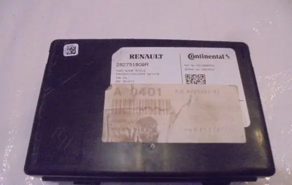 Renault Scenic IV - Grand scenic IV GPS navigation control unit/module 282751809R