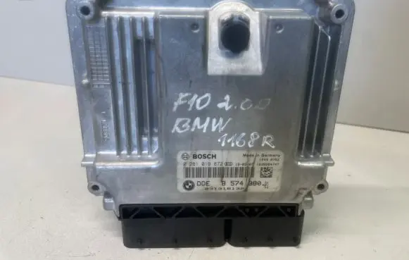 BMW 5 F10 F11 Engine control unit/module 8574380 0281019872