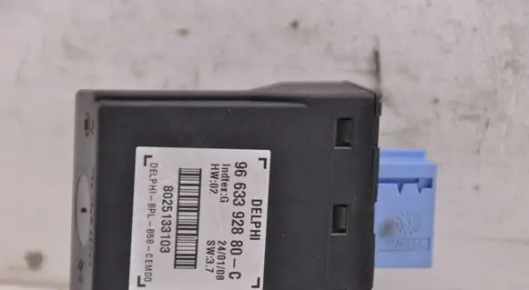 Citroen C4 I Picasso Alarm control unit/module 9663392880C