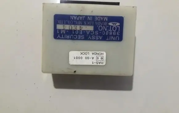 Honda CR-V Alarm control unit/module 39880scae01m1 39880-sca-e01-m1