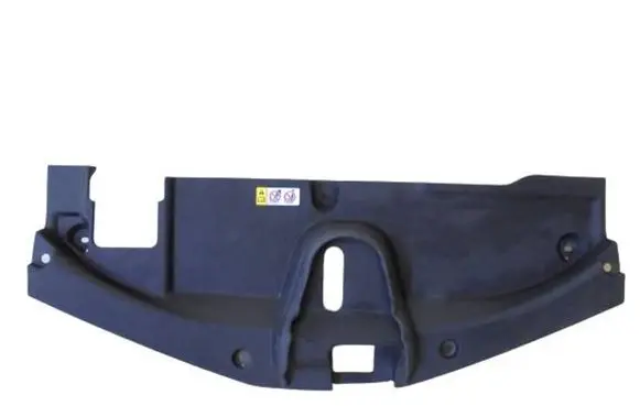 Engine bonnet/hood lock trim molding