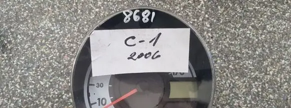 Citroen C1 Speedometer (instrument cluster) 838000H011