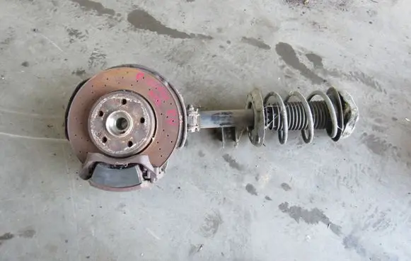 Mercedes-Benz B W246 W242 Front wheel hub spindle knuckle