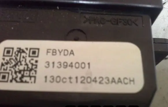 Volvo V40 Other switches/knobs/shifts 31394001