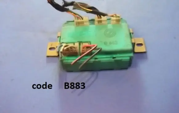 Alfa Romeo 166 Other control units/modules B883