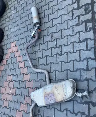 Volkswagen Beetle A5 Muffler/silencer 1k0811af