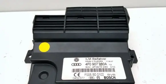 Audi A6 S6 C6 4F Power management control unit 4F0907280A 4F0910280