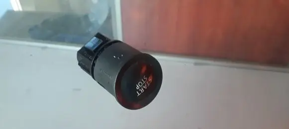 Renault Megane II Engine start stop button switch