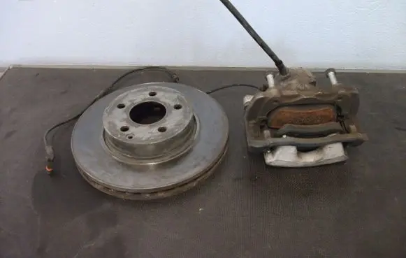 Front brake disc