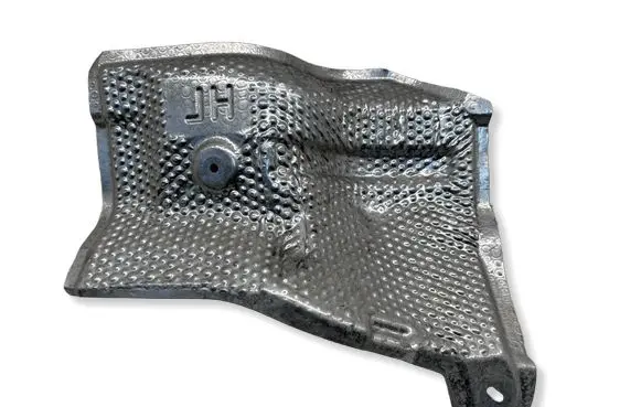 Toyota Corolla Cross Heat shield in engine bay 