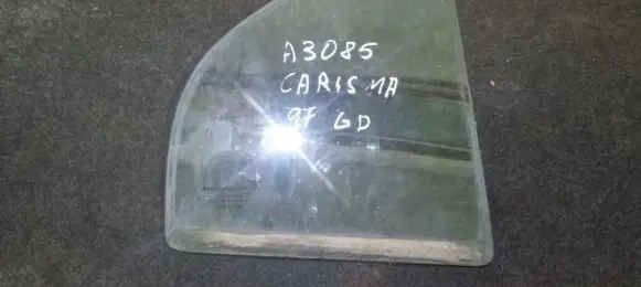 Rear vent window glass