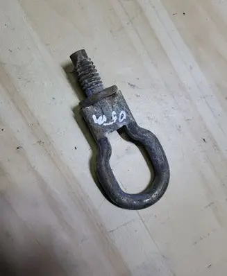 Towing hook eye