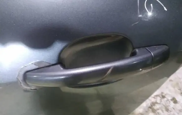 Peugeot 407 Front door exterior handle