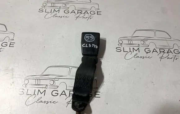 Rear seatbelt buckle