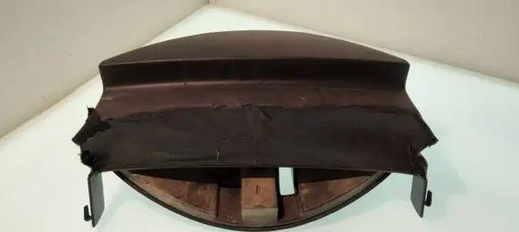 Steering wheel column trim