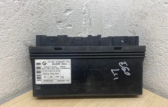 BMW 5 E60 E61 Comfort/convenience module 9151516 5WK49111A 750324000